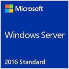 Bahasa Inggris Microsoft Windows Server 2016 Lisensi Stiker Kunci Produk Media DVD